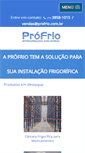 Mobile Screenshot of profrio.com.br